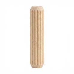 Diall 25 tourillons striés Hêtre ø8 mm x L. 40 mm