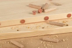 Wolfcraft 40 tourillons ø8 x 40 mm Hêtre