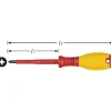 Hazet Tournevis D'Électricien-Tournevis cruciforme VDE PH 2, lame 100 mm, longueur totale 210 mm