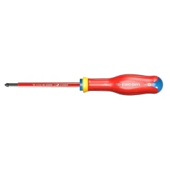 Facom Tournevis électricien Protwist cruciforme Pozidriv isolé 1000V PZ1 4,5x100mm 210mm - - ATD1X100VE