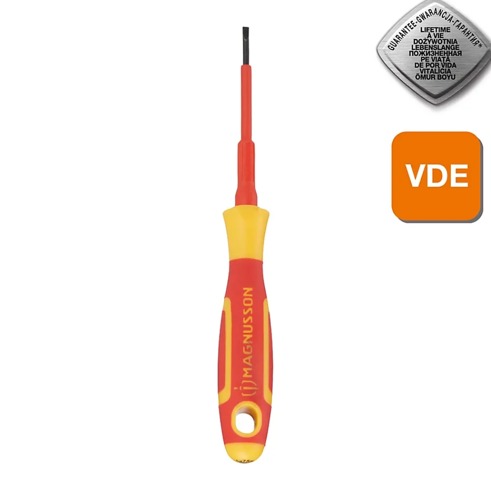 Magnusson Tournevis plat VDE 75 x 2,5 mm