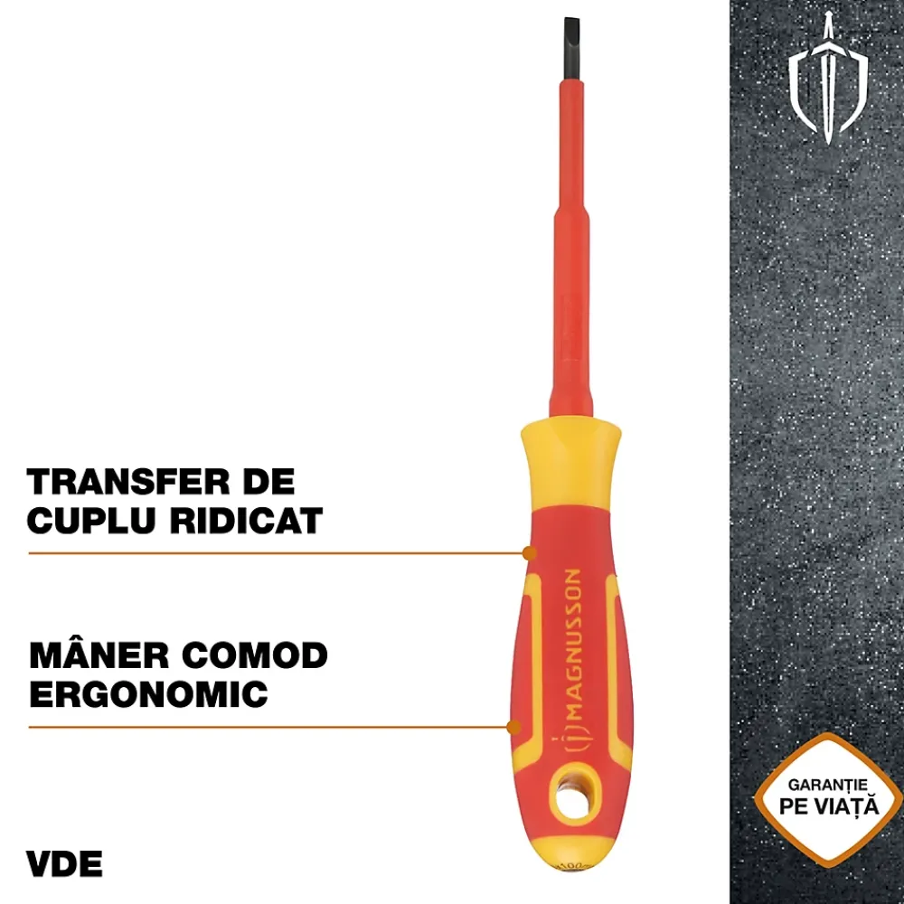 Magnusson Tournevis plat VDE 100 x 4 mm
