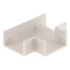 Zenitech Té pour moulure - 20 x 10mm - Blanc -