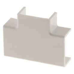 Zenitech Té pour moulure - 20 x 10mm - Blanc -
