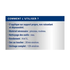 Ripolin Etanchéité Du Mur Intérieur-Traitement murs humides et salpêtre intérieur extérieur incolore 0,75L