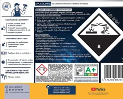 Ripolin Etanchéité Du Mur Intérieur-Traitement murs humides et salpêtre intérieur extérieur incolore 0,75L