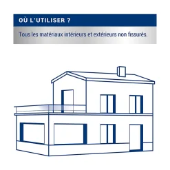 Ripolin Etanchéité Du Mur Intérieur-Traitement murs humides et salpêtre intérieur extérieur incolore 0,75L