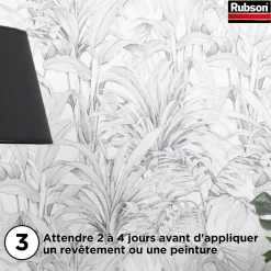 Rubson Etanchéité Du Mur Intérieur-Traitement Murs Humides incolore bidon 0,75L