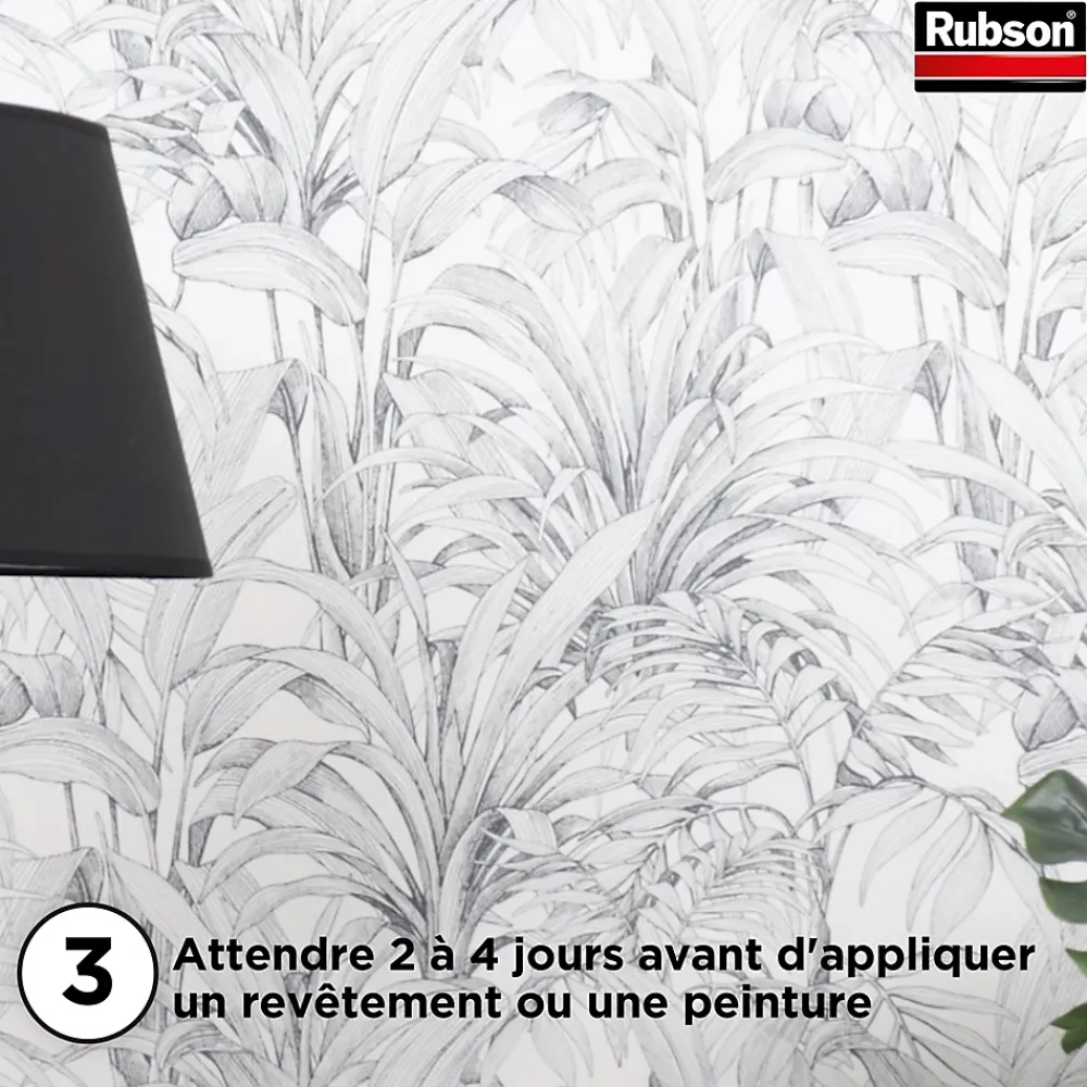 Rubson Etanchéité Du Mur Intérieur-Traitement Murs Humides incolore bidon 0,75L