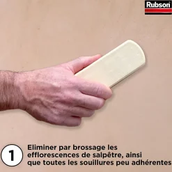 Rubson Etanchéité Du Mur Intérieur-Traitement Murs Humides incolore bidon 0,75L