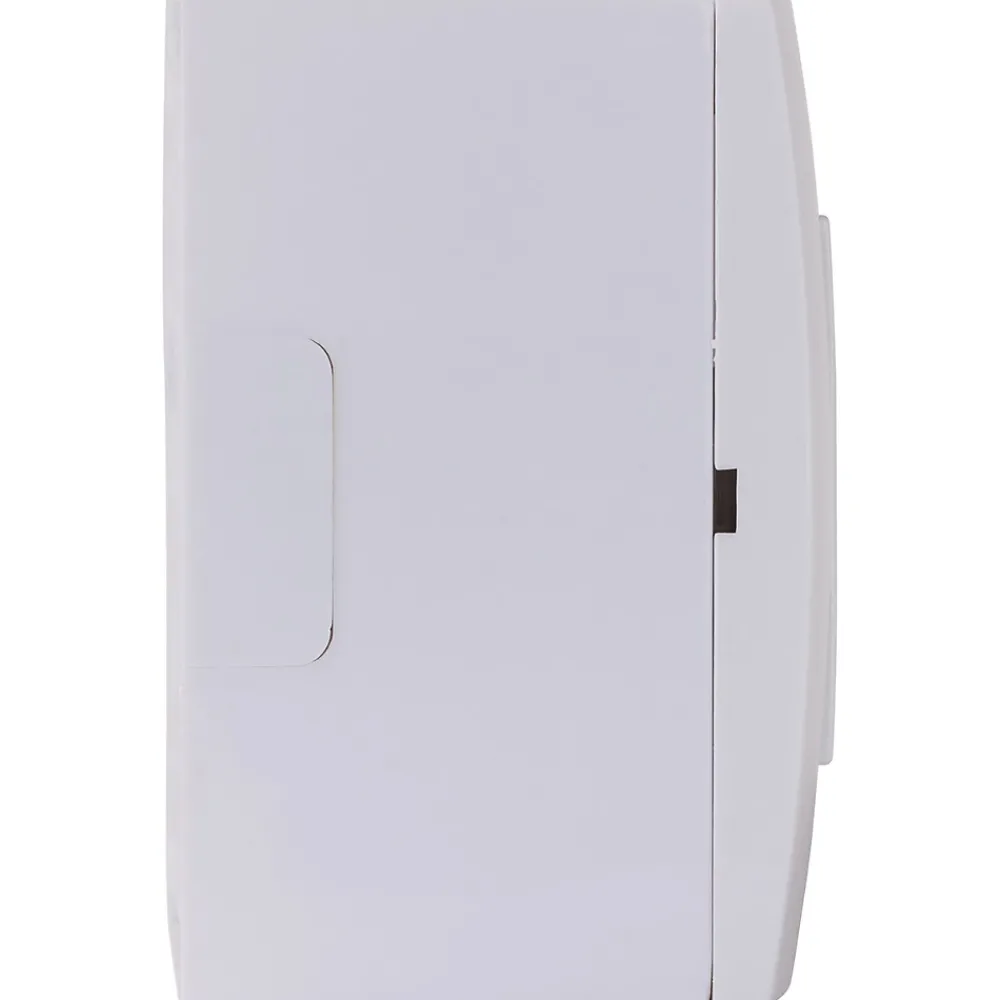 Zenitech Boite D'Encastrement-Triple prise Schuko + plaque Kalya blanc