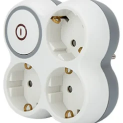 Zenitech Triplite Schuko 16A + interrupteur Bolea