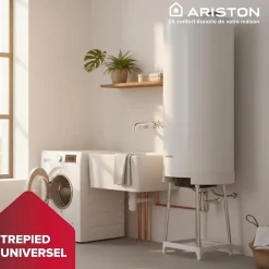 Ariston Chauffe-Eau Ariston-Trépied universel ajustable pour chauffe-eaux D. 513 / 530 / 560 mm -