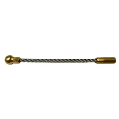 Velamp Gaine Électrique-Tête de guidage flexible M5 à bout rond, pour aiguilles tire-fils