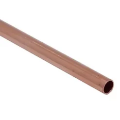 Tube de cuivre écroui pour gaz et eau norme EN 1057 Ø.14 mm longueur 1 m