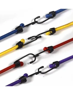 Thirard Tube de 12 tendeurs en caoutchouc à crochets, longueurs variées -
