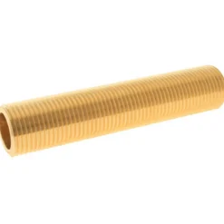Somatherm for you Raccord À Visser-Tube fileté laiton 10cm - double Mâle 15/21 (1/2"), lot de 2