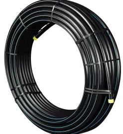 Wavin Raccord À Visser-Tube PE eau 25m D25 bleu 16 bars - - 3025011