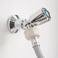 Linxor Evacuation De Lave-Linge-Tuyau d'arrivée d'eau universel pour machine à laver, lave vaisselle - Gris - 1.5 m -