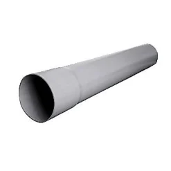 Fitt Tube Et Raccord Pvc-Tuyau en PVC compact Ø125 mm x 2 m