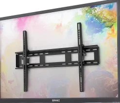 Duronic Support Tv-TVB123M Support TV mural pour écran de 23 à 55 pouces Inclinable Charge max 40 kg VESA 200 400 Télé LED LCD OLED