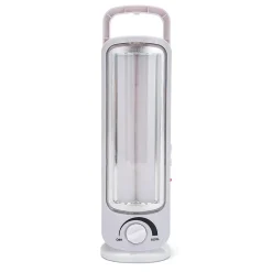 Velamp Lampe Torche-TWIX: Lampe portative rechargeable anti-coupures d'électricité, 2 tubes LED 300lm 23cm