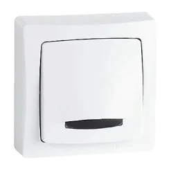 Legrand Interrupteur En Saillie-va-et-vient lumineux ASL blanc