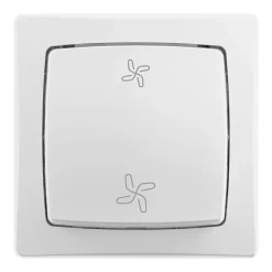 Legrand Va-et-vient pour commande VMC complet blanc