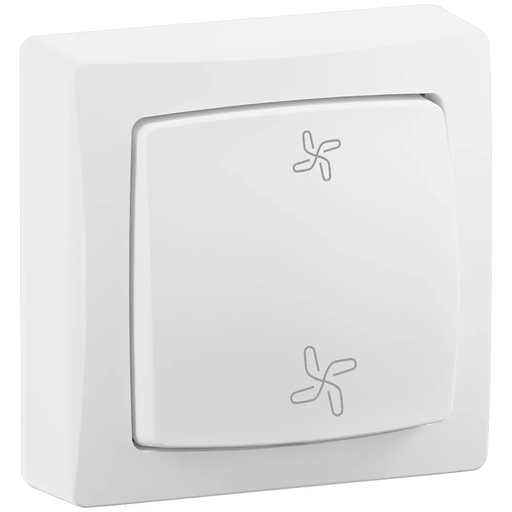 Legrand Va-et-vient pour commande VMC complet blanc