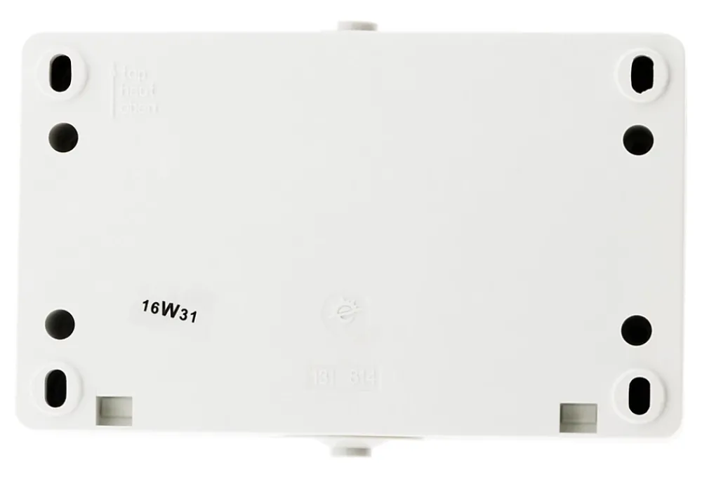 Zenitech Boite D'Encastrement-Va-et-vient + prise 2P+T