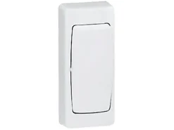 Legrand Interrupteur En Saillie-va-et-vient étroit ASL blanc