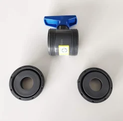 Fitt Vanne D'Arrêt-Vanne Interplast 32mm à coller double union démontable 3,2cm 32 mm PN16 PVC PRESSION Piscine