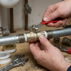 Diall Vanne D'Arrêt-Vanne à sphère Femelle / Femelle 26/34