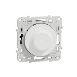 Schneider Electric Variateur de lumière universel en 2 ou 3 fils 3W 200W Odace blanc