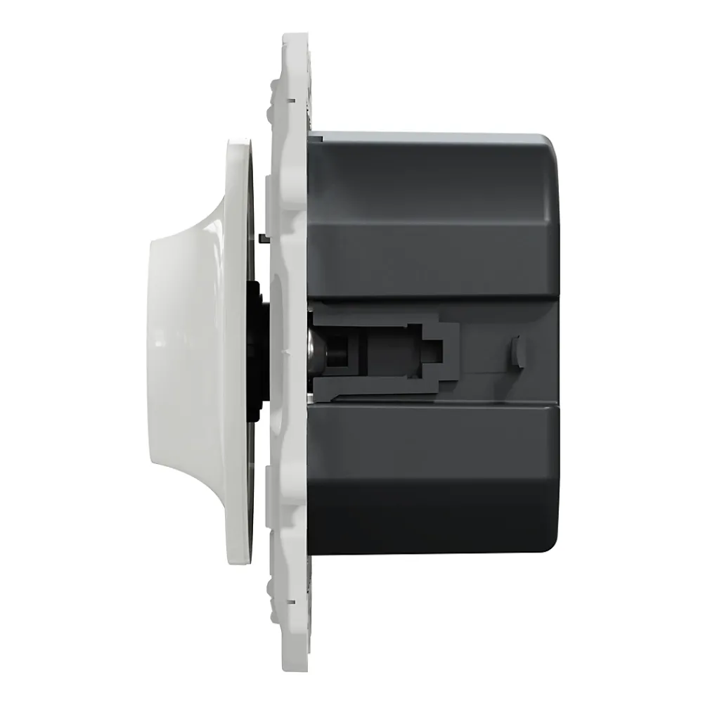 Schneider Electric Variateur de lumière universel en 2 ou 3 fils 3W 200W Odace blanc