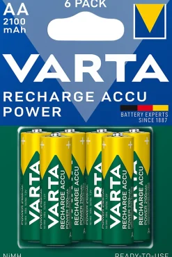 Varta Pile Aa|Pile Rechargeable-- Pile rechargeable AA 2100 mAh blister de 6