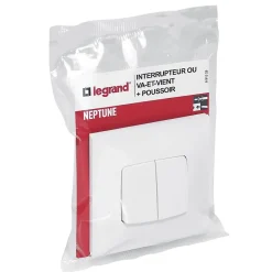 Legrand Va&vient + poussoir Neptune 10A