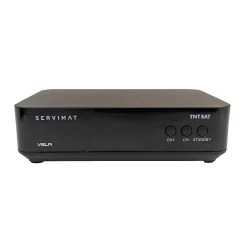 Servimat VELA Décodeur Satellite Astra + Carte TNTSAT