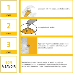 Sika Etanchéité Des Fondations-Vernis bitumineux imperméabilisant pour fondations Imper Fondation noir 25L