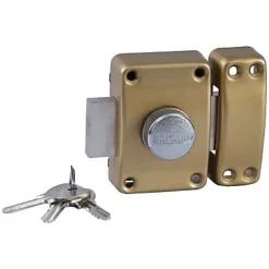 Bricard Verrou De Porte-Verrou Alpha à bouton ø22 mm / 50 mm