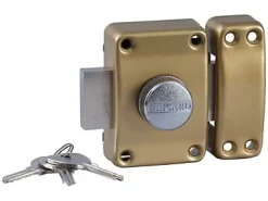 Bricard Verrou De Porte-Verrou Alpha bouton 30mm ø22mm