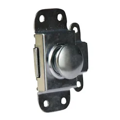 Diall Verrou De Porte-Verrou automatique 35 mm acier zingué