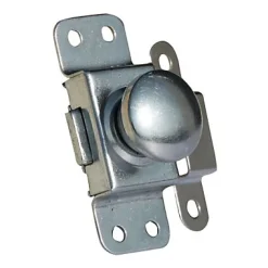 Diall Verrou automatique 20 mm acier zingué