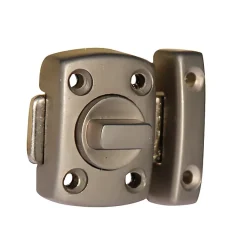 Diall Verrou De Porte-Verrou automatique 30 mm acier zingué
