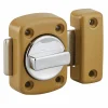 Thirard Verrou De Porte-Verrou à bouton Alouette pour porte intérieure, 30mm, acier, époxy bronze -
