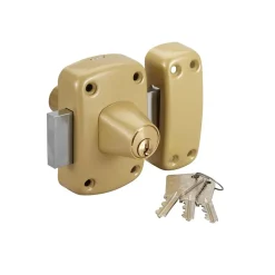 Vachette Verrou De Porte-Verrou bouton Cyclop Universel 40mm avec clés
