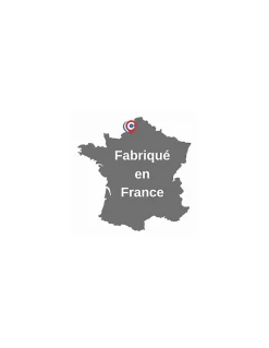 Thirard Verrou De Porte-Verrou à bouton Mirage 6 pour porte d'entrée, cylindre 45mm, tringle 2 pts en acier, bas, droit, 3 clés, bronze -