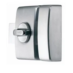 Abus Verrou De Porte-Verrou à bouton sans vis aluminium avec 4 clés inclus