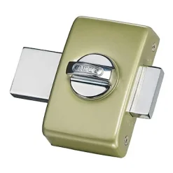 Abus Verrou De Porte-Verrou à bouton sans vis champagne ø23 mm / 45 mm