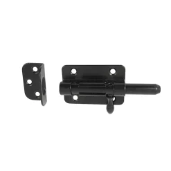 Afbat - Tb Industrie Sas Verrou de box Afbat porte de cadenas noir ø12 mm